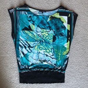 Spring Print Top